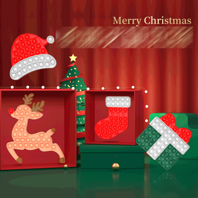 Kids Christmas fidget toys party gifts bubble puzzle push pop popping board game Xmas hat stocking elk shape poo-its early educational boys girls TIKTOK toy Xmas10
Kids Christmas fidget toys party gifts bubble puzzle push pop popping board game Xmas hat stocking elk shape poo-its early educational boys girls TIKTOK toy Xmas10