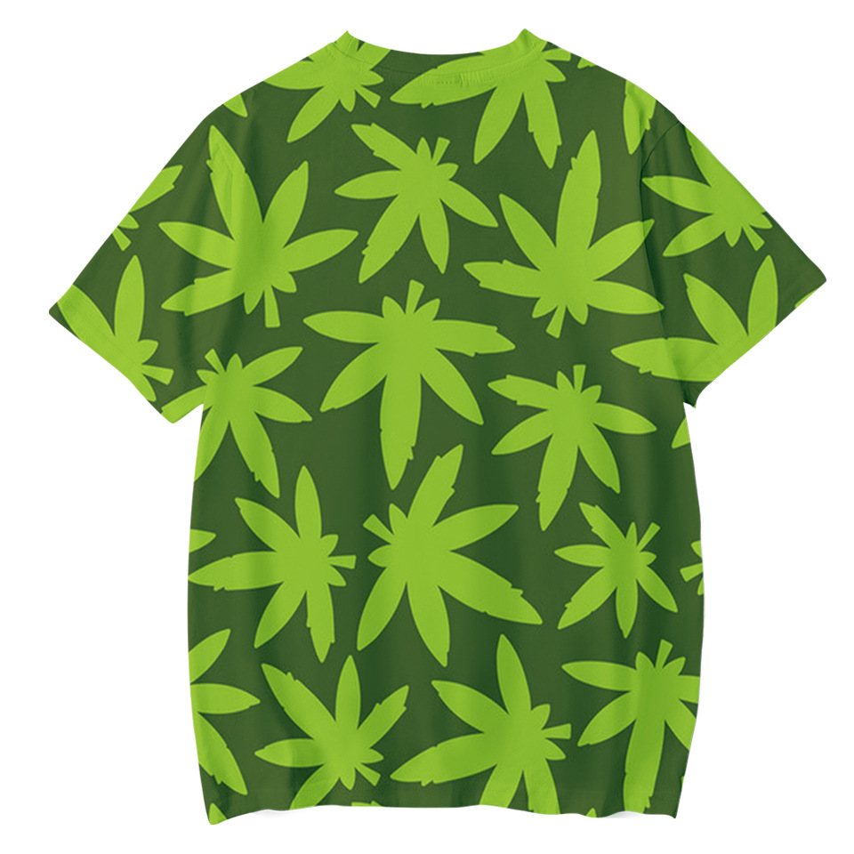 Natural Weeds Cool Bright Green Weeds Leaves Fully Printed 3D T Shirt Short-sleeved Men's T-Shirt Summer Male Tops Tee Shirts, 004
Natural Weeds Cool Bright Green Weeds Leaves Fully Printed 3D T Shirt Short-sleeved Men's T-Shirt Summer Male Tops Tee Shirts, 004