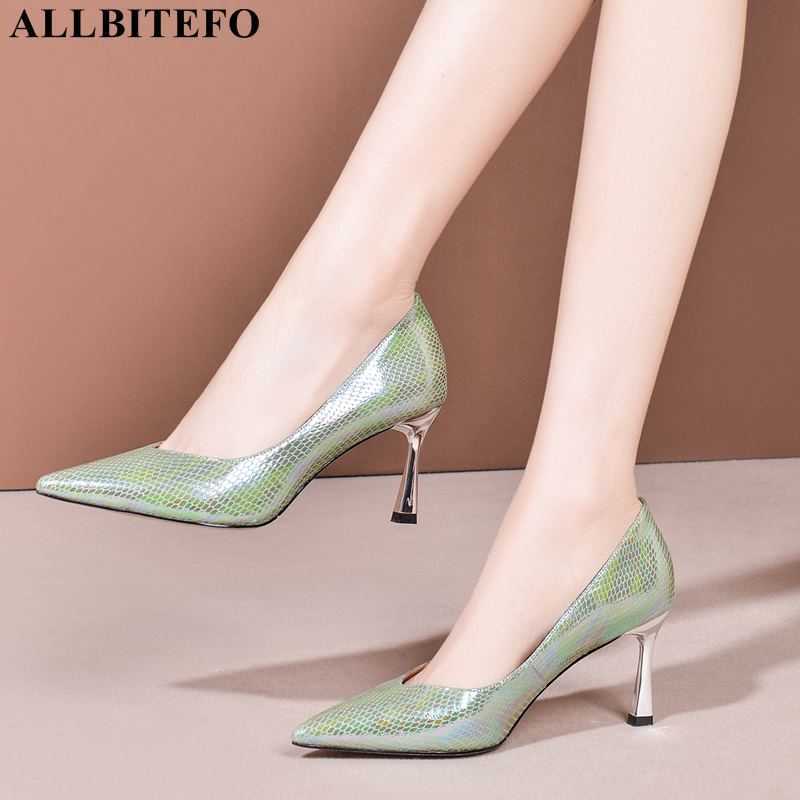 ALLBITEFO women heels shoes genuine leather sheepskin inside fashion sexy high heel shoes girls party wedding shoes high heels 210611, As picture
ALLBITEFO women heels shoes genuine leather sheepskin inside fashion sexy high heel shoes girls party wedding shoes high heels 210611, As picture