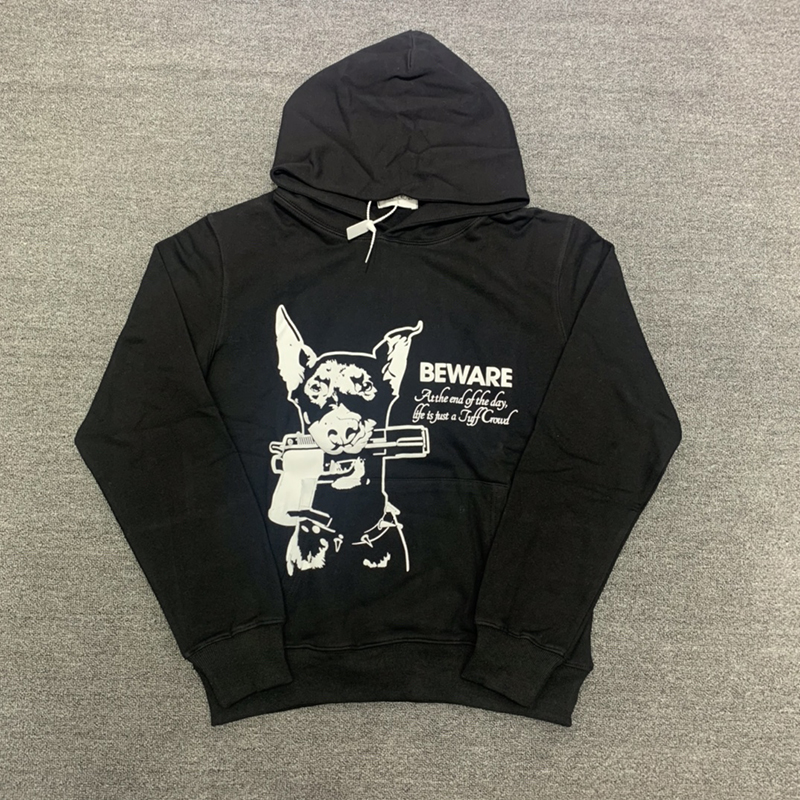 TUFF CROWD BEWARE Dog Gun Print Hoodie Vintage Sweatshirts Rap Sports Oversized Streetwear Hooded Pluse Size Hoody Man Woman Winter Hoodies Black Hood, Contact us
TUFF CROWD BEWARE Dog Gun Print Hoodie Vintage Sweatshirts Rap Sports Oversized Streetwear Hooded Pluse Size Hoody Man Woman Winter Hoodies Black Hood, Contact us