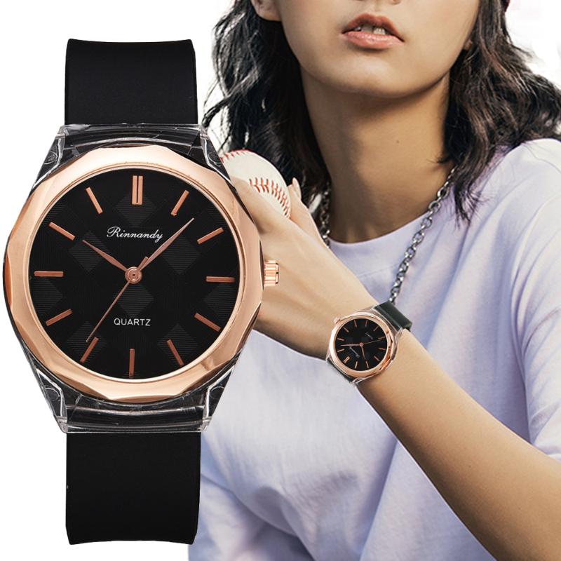 Wristwatches Simple Black Quartz Watches Women Minimalist Scale Design Silicone Strap Wrist Watch Big Dial Women's Fashion Creative, Brown
Wristwatches Simple Black Quartz Watches Women Minimalist Scale Design Silicone Strap Wrist Watch Big Dial Women's Fashion Creative, Brown
