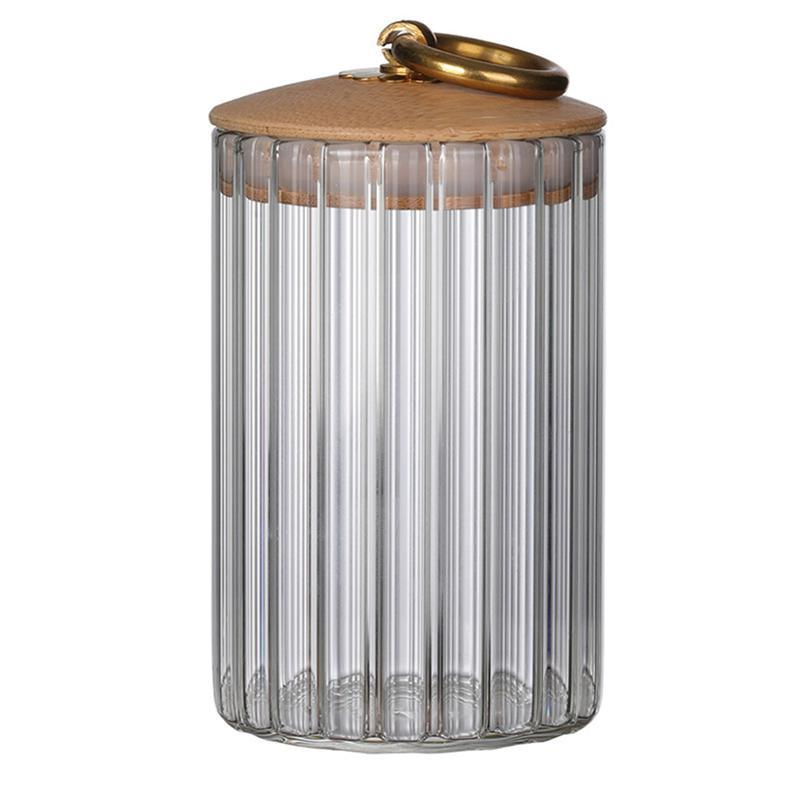 Glass Storage Jars Airtight Kitchen Clear Glass Canister Storage Containers Caddy Jar
Glass Storage Jars Airtight Kitchen Clear Glass Canister Storage Containers Caddy Jar