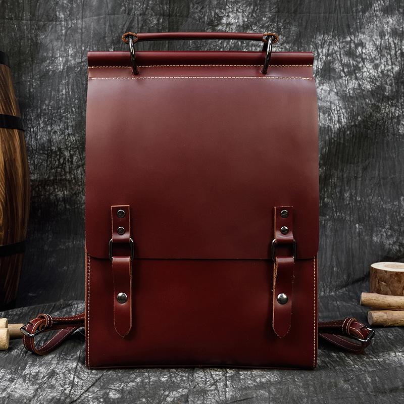 Backpack Luufan Men's Bag 100% Genuine Leather Computer Rucksack For Men Travel Retro 2021, Red
Backpack Luufan Men's Bag 100% Genuine Leather Computer Rucksack For Men Travel Retro 2021, Red