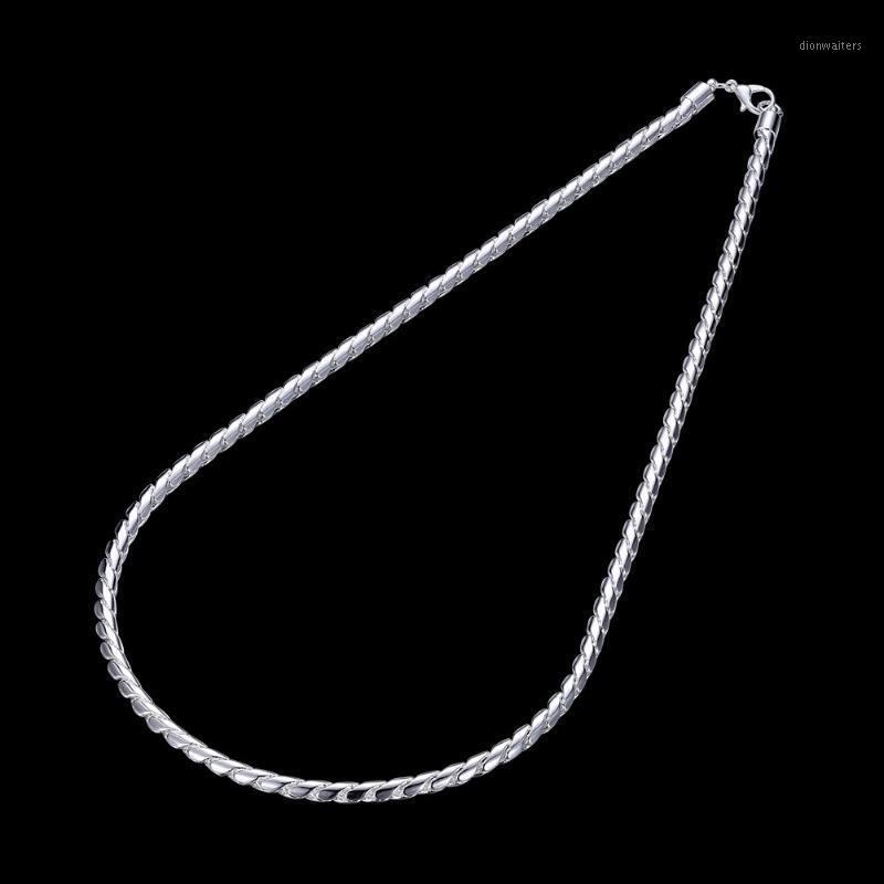 Chains Factory Direct 925 Sterling Silver Necklace For Woman Men's 20 Inch Personality 4MM Twisted Rope Chain Christmas Gifts Jewelry
Chains Factory Direct 925 Sterling Silver Necklace For Woman Men's 20 Inch Personality 4MM Twisted Rope Chain Christmas Gifts Jewelry