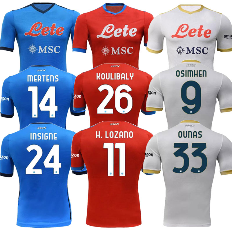 Napoli Soccer Jerseys 21 22 INSIGNE 24 SSC jersey MARADONA 10 MERTENS 14 OSIMHEN 9 OUNAS 20 KOULIBALY 26 NEA football shirts naples Equiment 2021 2022, 2122
Napoli Soccer Jerseys 21 22 INSIGNE 24 SSC jersey MARADONA 10 MERTENS 14 OSIMHEN 9 OUNAS 20 KOULIBALY 26 NEA football shirts naples Equiment 2021 2022, 2122
