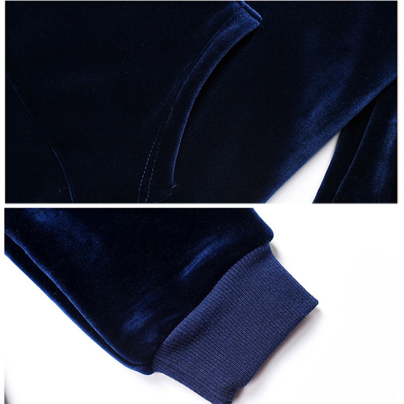 3XL plus size long sleeve velvet thicked long-lenght hoodie coat women sportwear autumn winter pullovers pocket weatshirt 201102