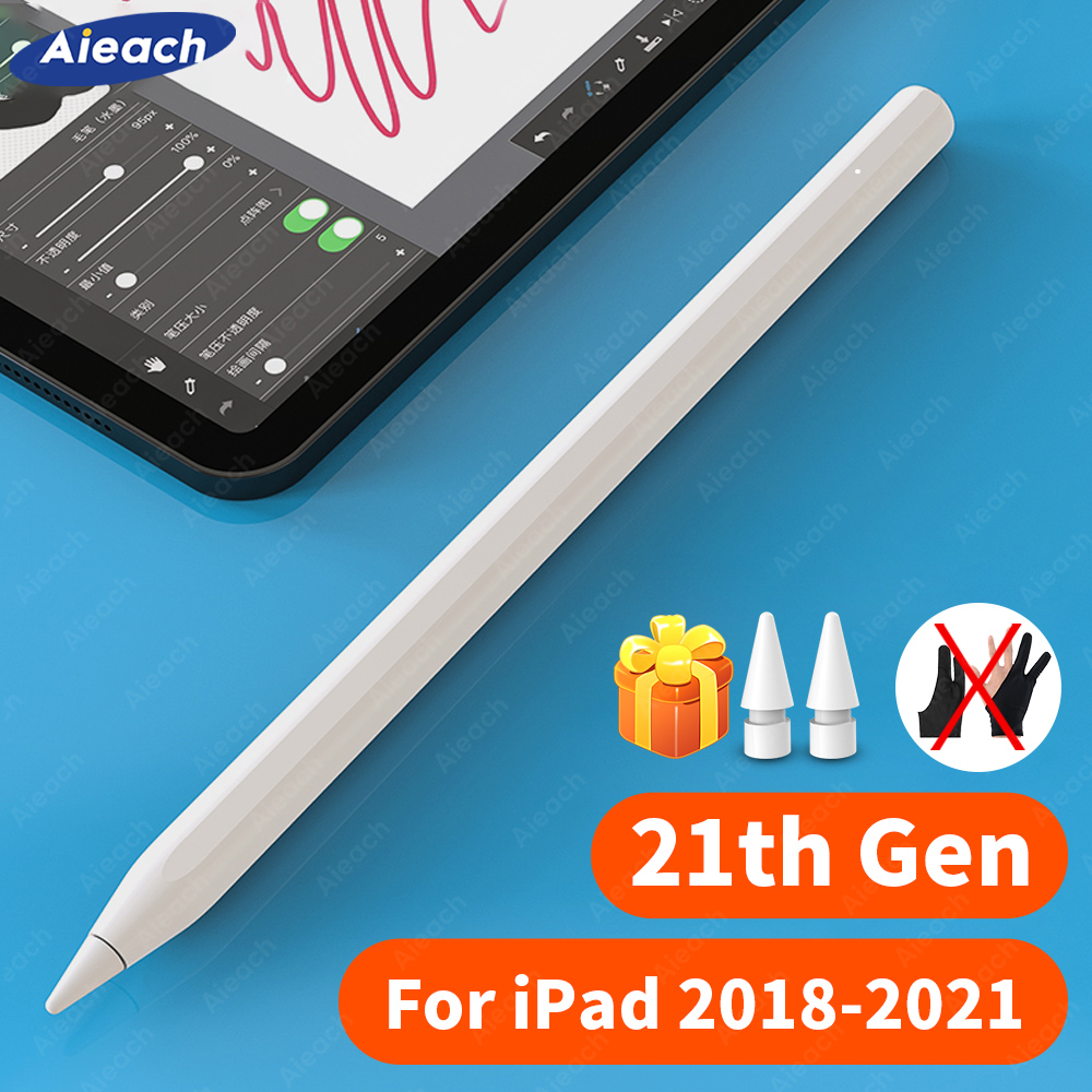 For iPad Pencil Apple Pen 21th Gen Stylus Pen For iPad Drawing With Palm Rejection Tilt Touch Pen For iPad 2022 2020 2019