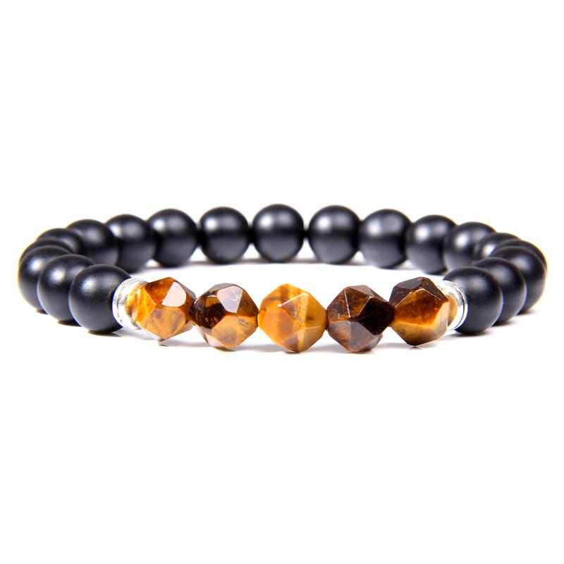 Beaded, Strands Faceted Natural Stone Beaded Bracelets For Women Men Black Onyx Amethysts Agates Lapis Lazuli Tiger Eye Geometric Bangle Jew
Beaded, Strands Faceted Natural Stone Beaded Bracelets For Women Men Black Onyx Amethysts Agates Lapis Lazuli Tiger Eye Geometric Bangle Jew