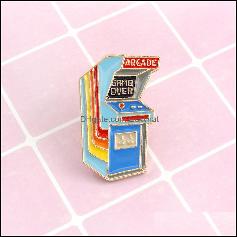 Pins, Brooches Jewelry Game Console "Arcard Over" Special Pins Cartoon Ornament Brooch Video Play Childhood Lapel Badge Creative Drop Delive
Pins, Brooches Jewelry Game Console "Arcard Over" Special Pins Cartoon Ornament Brooch Video Play Childhood Lapel Badge Creative Drop Delive