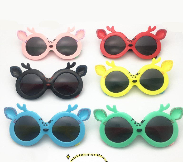 Kids Cartoon Animal Sunglasses Children's Girls Boys Summer Beach Glasses Eyeglasses UV400 colorful