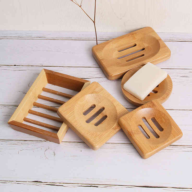 Natural Bamboo Soap Dishes Handmade Simple Bathroom Non Slip Tray Storage Box 4 Styles of Household Goods, As shown
Natural Bamboo Soap Dishes Handmade Simple Bathroom Non Slip Tray Storage Box 4 Styles of Household Goods, As shown