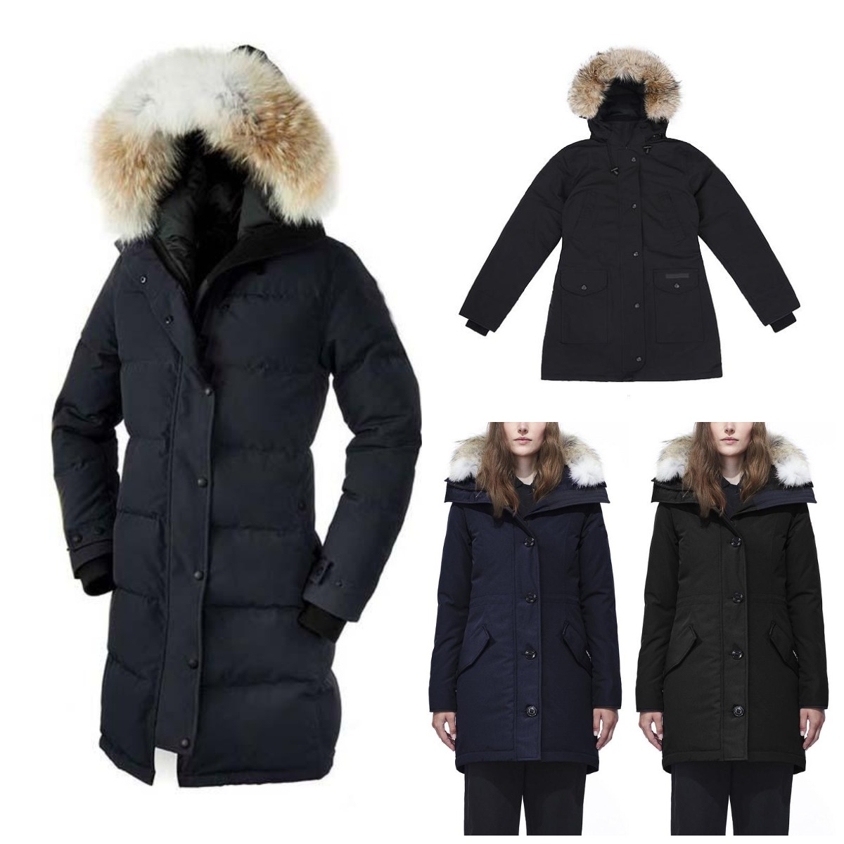 US Women Winter Down JacketsChaquetas Thicken Wolf Fur Fluffy Hooded Zippers Coat Manteau Outdoor Clssic Good Quality Female Windproof Warm Parkas Size XS- E0705, Dustbag
US Women Winter Down JacketsChaquetas Thicken Wolf Fur Fluffy Hooded Zippers Coat Manteau Outdoor Clssic Good Quality Female Windproof Warm Parkas Size XS- E0705, Dustbag