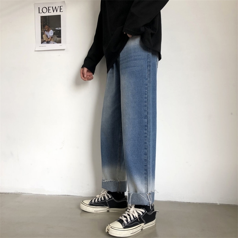 2021 New Men's Straight Loose Hip Hop Style Streetwear Casual Pants Baggy Homme Jeans Biker Denim Blue Color Trousers -2xl 50u4, Light blue
2021 New Men's Straight Loose Hip Hop Style Streetwear Casual Pants Baggy Homme Jeans Biker Denim Blue Color Trousers -2xl 50u4, Light blue