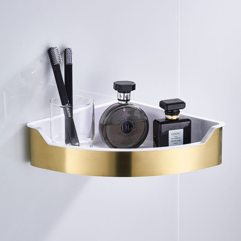 2021 New Corner Brushed Gold Stainless Steel Wall Shelf Shower Caddy Rack Bathroom Accessories Shees 5h3h
2021 New Corner Brushed Gold Stainless Steel Wall Shelf Shower Caddy Rack Bathroom Accessories Shees 5h3h