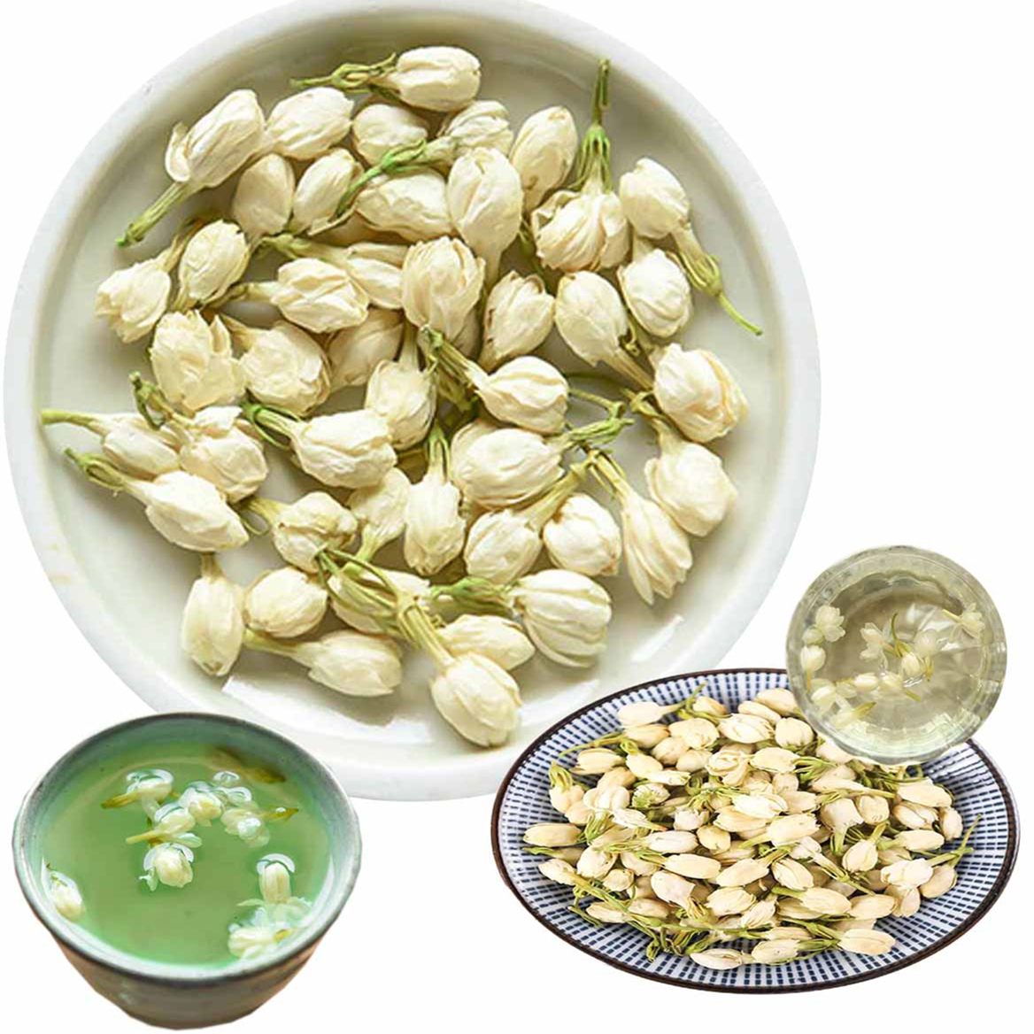 High Quality Jasmine Tea New Flower Tea China Green Health Drink Dried Jasmine Bud Non Aromatic
High Quality Jasmine Tea New Flower Tea China Green Health Drink Dried Jasmine Bud Non Aromatic