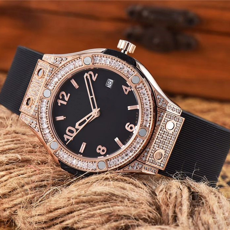 AAA Quality Luxury Diamond Watch Quartz Movement Women Wristwatches Womens Calendar Watches With Rubber Belt, Color 3
AAA Quality Luxury Diamond Watch Quartz Movement Women Wristwatches Womens Calendar Watches With Rubber Belt, Color 3