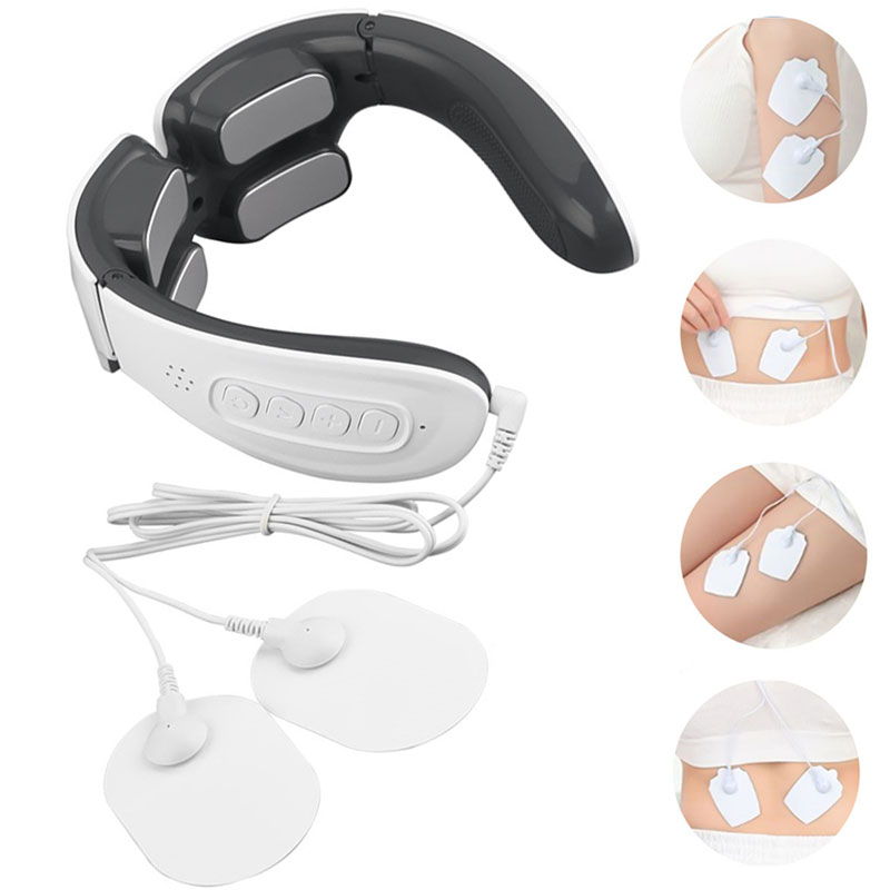 Smart Electric Neck and Shoulder Back Pulse Massager TENS Cervical Vertebra Relax Pain Relief Kneading Massage Electrode Pads 53
Smart Electric Neck and Shoulder Back Pulse Massager TENS Cervical Vertebra Relax Pain Relief Kneading Massage Electrode Pads 53