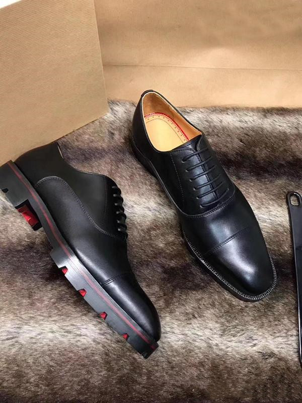 Luxury Men Wedding Flat Shoes Quality Red Bottom Loafers Lace-up Low Heels Greggo Flats Black Leather Oxford Shoe Party Dress
Luxury Men Wedding Flat Shoes Quality Red Bottom Loafers Lace-up Low Heels Greggo Flats Black Leather Oxford Shoe Party Dress