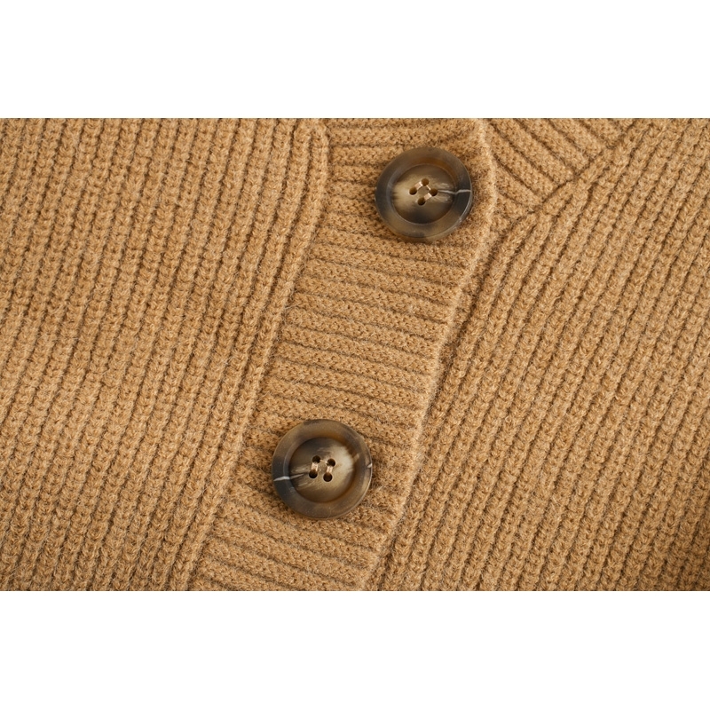 toppies 2021 winter white cardigan sweater womens single breasted knitted jacket coat fashion oversized sweater 210218