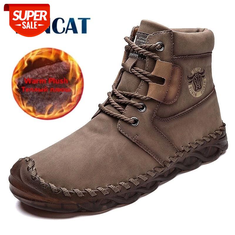 New Winter Men's Boots Warm Plush Men Snow Boots Waterproof Leather High Top Hiking Outdoor Autumn Winter Men's Shoes #sZ6X
New Winter Men's Boots Warm Plush Men Snow Boots Waterproof Leather High Top Hiking Outdoor Autumn Winter Men's Shoes #sZ6X