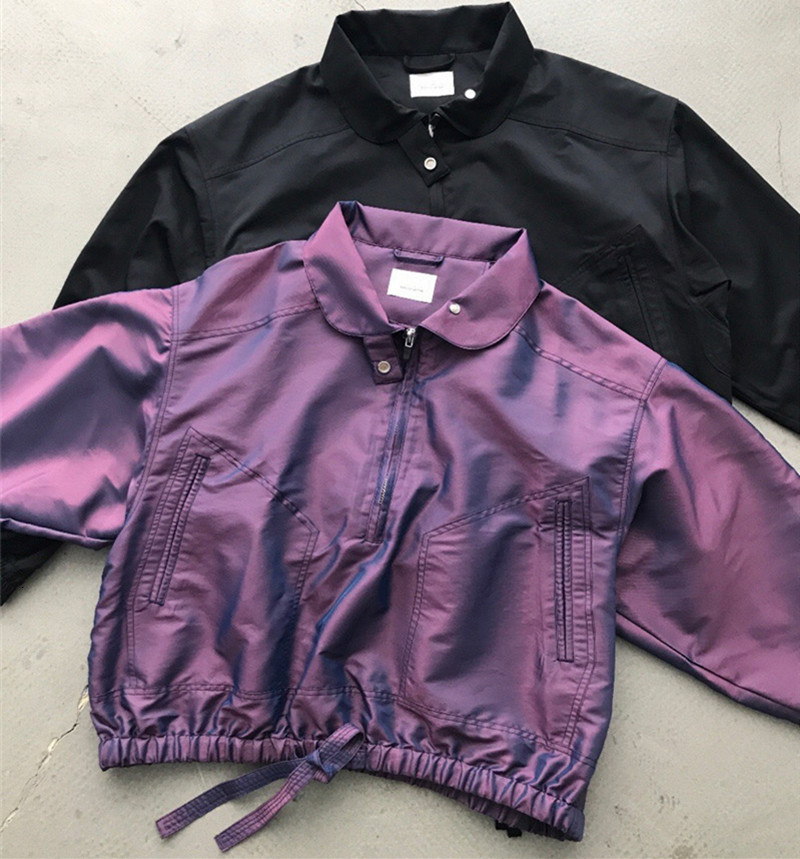 2021 New Reflective Fog Essentials Jacket Men Women 1:1 Best Quality Coat Windbreaker Half Zipper Ribbon Outerwear Z2t6, Black
2021 New Reflective Fog Essentials Jacket Men Women 1:1 Best Quality Coat Windbreaker Half Zipper Ribbon Outerwear Z2t6, Black