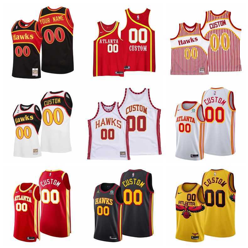 2021 Atlanta Hawks Basketball Jerseys Bogdanovic Jersey Mutombo Collins Custom Stitched Size S-XXXL Mesh Breathable Quick Dry black white, Black;red
2021 Atlanta Hawks Basketball Jerseys Bogdanovic Jersey Mutombo Collins Custom Stitched Size S-XXXL Mesh Breathable Quick Dry black white, Black;red