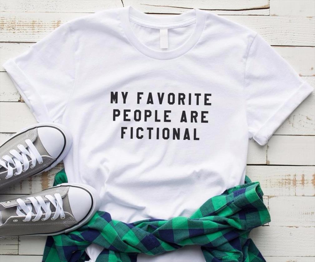 my favorite people are fictional men t shirt mens cotton casual funny for lady yong girl tee hipster drop, White;black
my favorite people are fictional men t shirt mens cotton casual funny for lady yong girl tee hipster drop, White;black