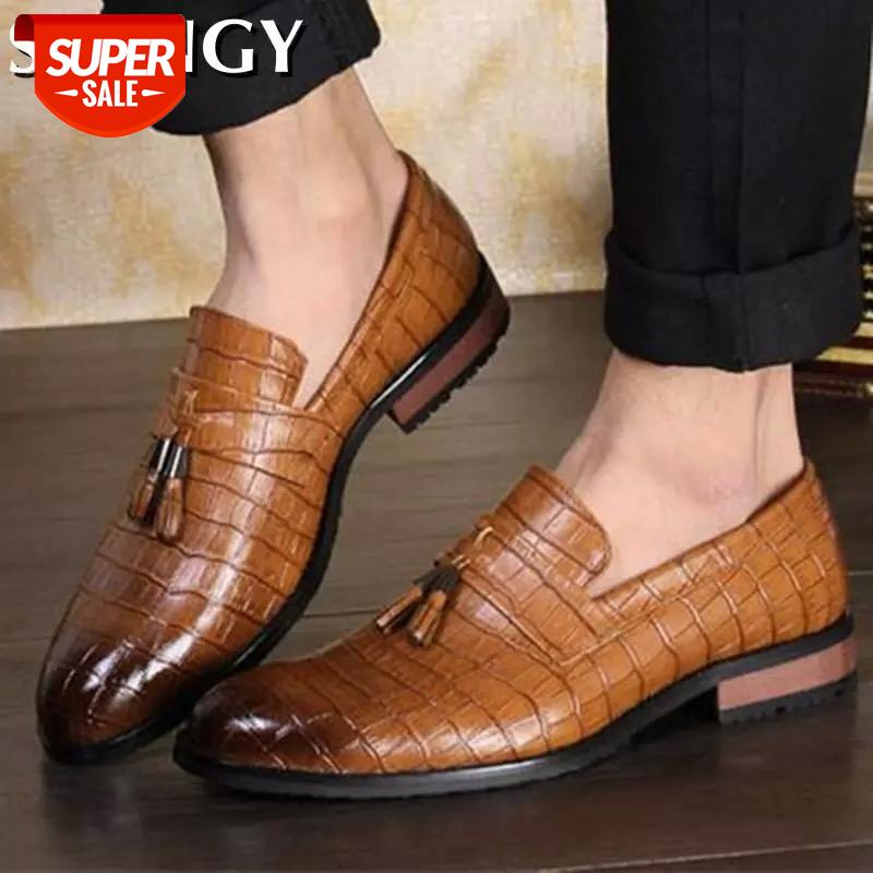 Mens Dress Shoes PU Leather Fringe Luxury New Fashion Male Oxfords Slip On Pointed Toe Comfortable Office Handmade Mens Loafers #sI6L
Mens Dress Shoes PU Leather Fringe Luxury New Fashion Male Oxfords Slip On Pointed Toe Comfortable Office Handmade Mens Loafers #sI6L