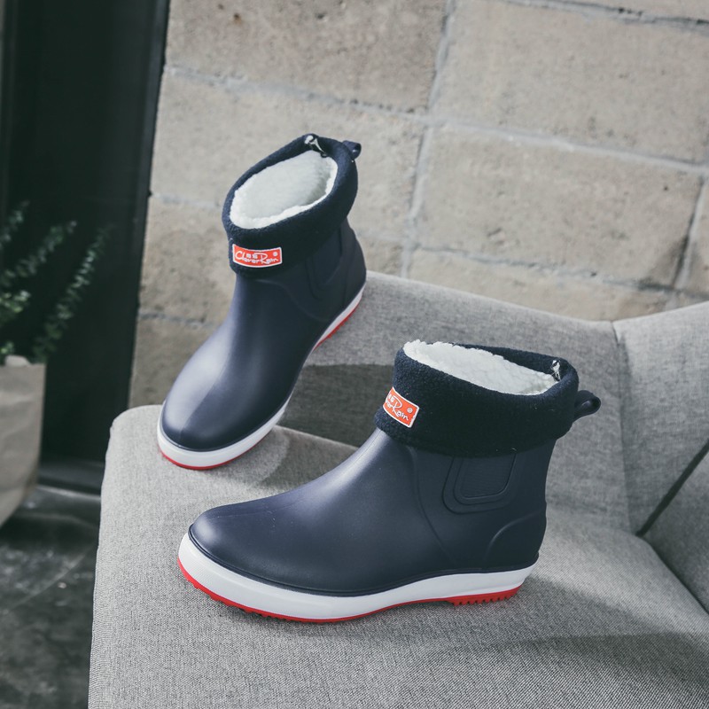 Men Rainboots Waterproof Rain Boots Ankle Water Shoes PVC Male Winter Fashion Outdoor Flat Non-slip Comfortable, Blue
Men Rainboots Waterproof Rain Boots Ankle Water Shoes PVC Male Winter Fashion Outdoor Flat Non-slip Comfortable, Blue
