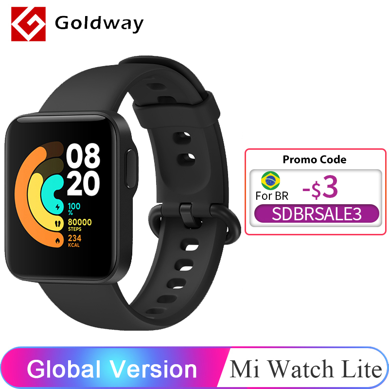Global Version Xiaomi Mi Watch Lite GPS Smart Watch 1.4 Display Mi Band Fitness Traker Bluetooth Sport Waterproof Smartwatchg, Ivory
Global Version Xiaomi Mi Watch Lite GPS Smart Watch 1.4 Display Mi Band Fitness Traker Bluetooth Sport Waterproof Smartwatchg, Ivory
