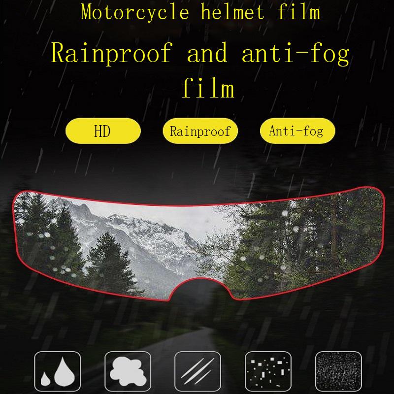 Motorcycle Helmets Universal Anti Rain Fog Film For Helmet Proof Shield Durable Nano Coating Lens Sticker Accessory, Anti-fog film
Motorcycle Helmets Universal Anti Rain Fog Film For Helmet Proof Shield Durable Nano Coating Lens Sticker Accessory, Anti-fog film