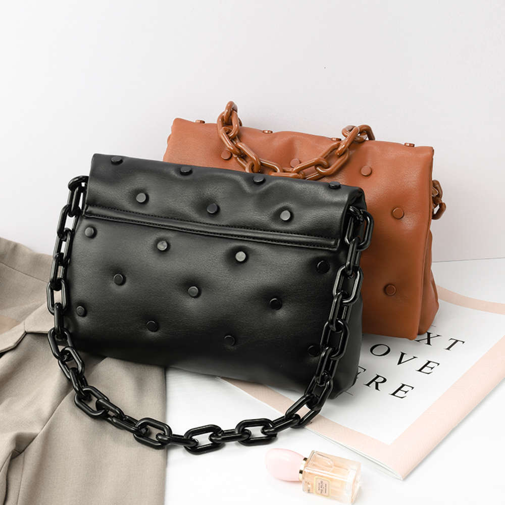 Bags Thick Chain Crossbody Task For Women 2021 Soft Leather Shoulder Luxury Sound Nail Designer Hobo Brand Handbag Women's armbag
Bags Thick Chain Crossbody Task For Women 2021 Soft Leather Shoulder Luxury Sound Nail Designer Hobo Brand Handbag Women's armbag