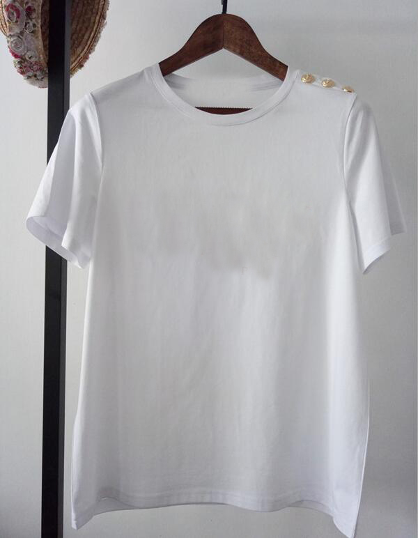 Cotton Soft Women's T shirt Tops & Tees Man Women Fashion T-shirt Black Short Sleeve Fashion Summer Round Neck Casual Top Tshirts Hip Hop Style, White
Cotton Soft Women's T shirt Tops & Tees Man Women Fashion T-shirt Black Short Sleeve Fashion Summer Round Neck Casual Top Tshirts Hip Hop Style, White