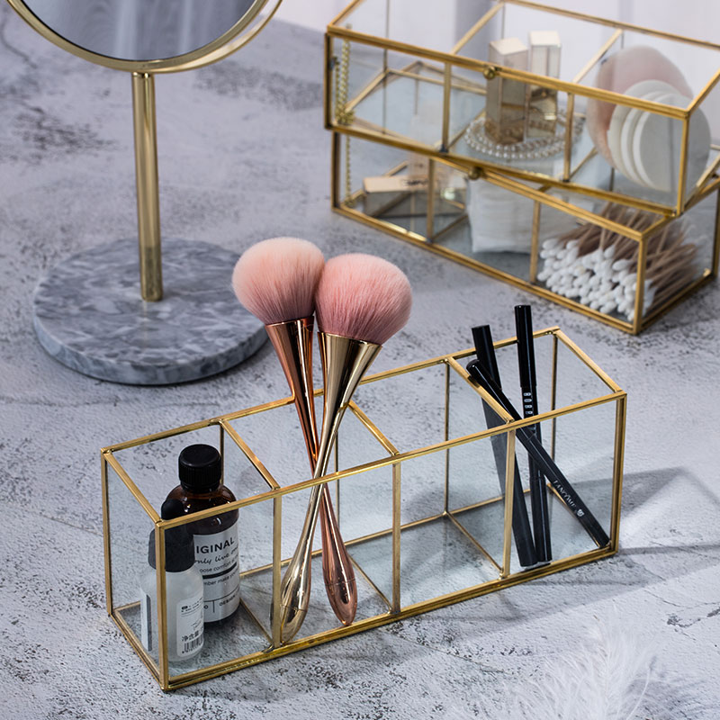 uxury Cear Gass Makeup Box Cosmetic Storage Box Makeup Brushes Organizer Penci ipstick Hoder Makeup Toos Organizer Case
uxury Cear Gass Makeup Box Cosmetic Storage Box Makeup Brushes Organizer Penci ipstick Hoder Makeup Toos Organizer Case