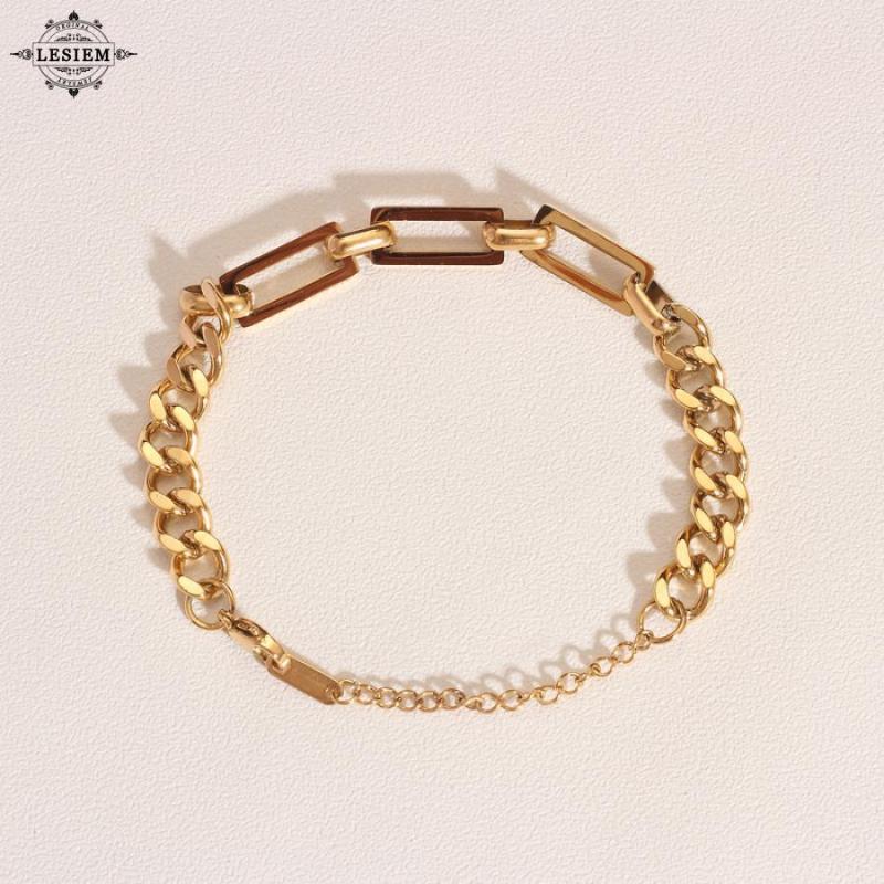 Link, Chain LESIEM Est Arrival Gold Vermeil Neutral Bracelets Bangles Trend Personality Stitching Bracelete Prices In Euros
Link, Chain LESIEM Est Arrival Gold Vermeil Neutral Bracelets Bangles Trend Personality Stitching Bracelete Prices In Euros