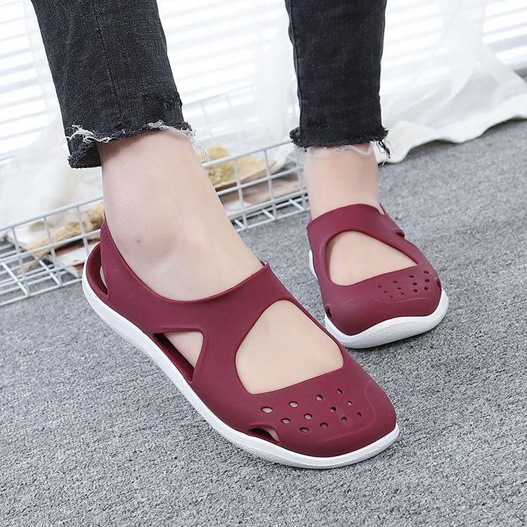 Fashion Summer Shoes Women Sandals Slip-on Flat Sandals Jelly Beach Shoes Ladies Slides Slippers Sandalia Feminina Zapatos Mujer, Black
Fashion Summer Shoes Women Sandals Slip-on Flat Sandals Jelly Beach Shoes Ladies Slides Slippers Sandalia Feminina Zapatos Mujer, Black