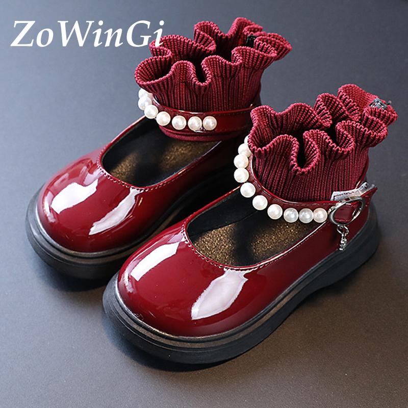Boots Size 21-30 Childrens Leather Shoes Spring Girls Pearl Kids Princess Baby For Party And Wedding, Black;grey
Boots Size 21-30 Childrens Leather Shoes Spring Girls Pearl Kids Princess Baby For Party And Wedding, Black;grey
