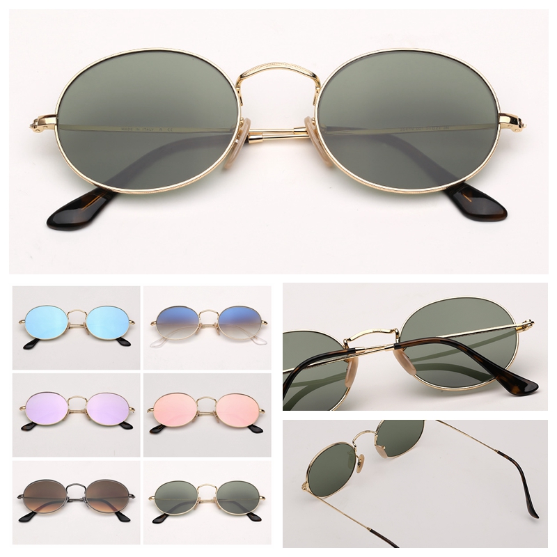 Oval Mens Sunglasses Fashion Coating Sun glasses Driving Woman gradient mirror glass eyeglasses uv protection lenses with free leather case
Oval Mens Sunglasses Fashion Coating Sun glasses Driving Woman gradient mirror glass eyeglasses uv protection lenses with free leather case