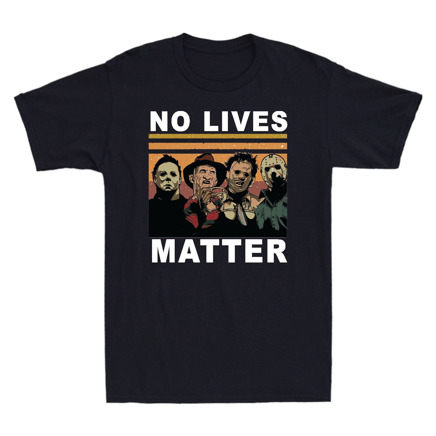 No Lives Matter Men's T Shirt Horror Movie Cricut File Halloween Gift Cotton Tee, Black
No Lives Matter Men's T Shirt Horror Movie Cricut File Halloween Gift Cotton Tee, Black