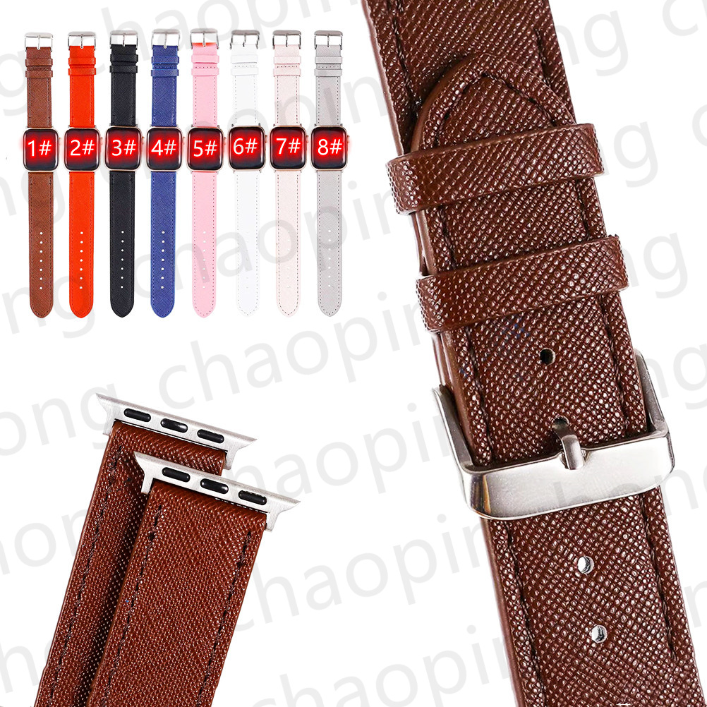 Watch Band Strap For Apple Bands Series 7 41mm 1 2 3 4 5 6 40mm 42mm 44mm PU leather Smart Watches straps Replacement With Adapter Connector
Watch Band Strap For Apple Bands Series 7 41mm 1 2 3 4 5 6 40mm 42mm 44mm PU leather Smart Watches straps Replacement With Adapter Connector
