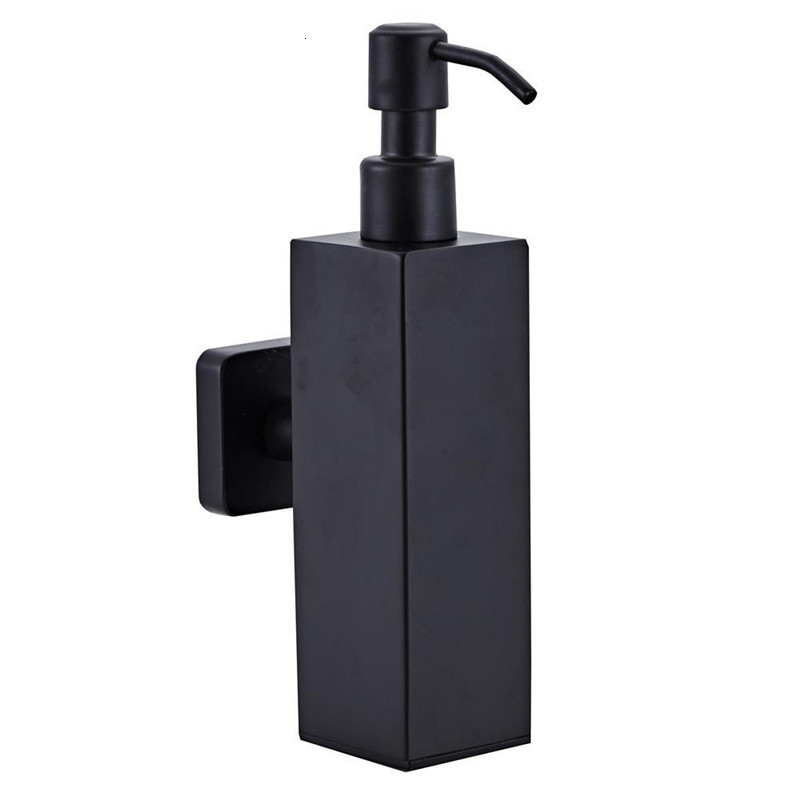 2021 New Wall Mounted Black Bathroom Hand Liquid Dispenser/kitchen Soap Dispenser 304 Stainless Steel Shampoo Bottles 3ccs
2021 New Wall Mounted Black Bathroom Hand Liquid Dispenser/kitchen Soap Dispenser 304 Stainless Steel Shampoo Bottles 3ccs