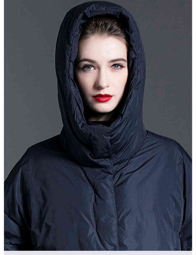 Winter women's high-quality down jacket loose casual puffer plus size 10XL warm and fashionable winter jacket 211108wtt