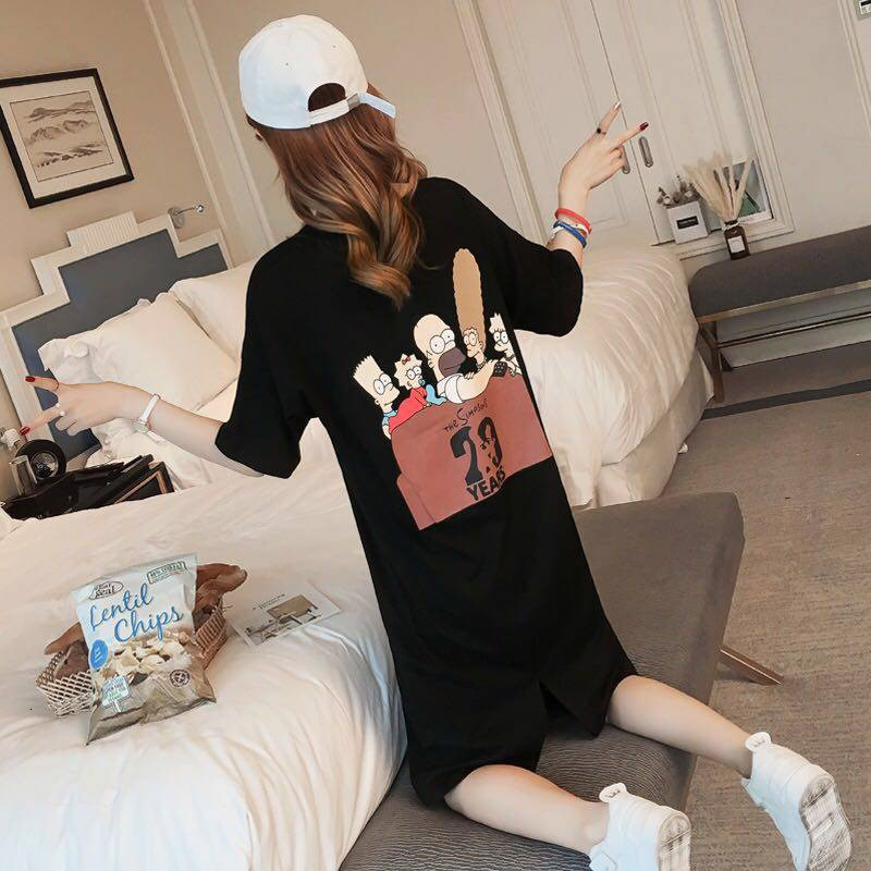 2021 New Vero Dos Desenhos Animados Mais Tamanho t Camisa Feminina Coreano Bonito Camisas Topos Para Meninas Fwz4, Black
2021 New Vero Dos Desenhos Animados Mais Tamanho t Camisa Feminina Coreano Bonito Camisas Topos Para Meninas Fwz4, Black