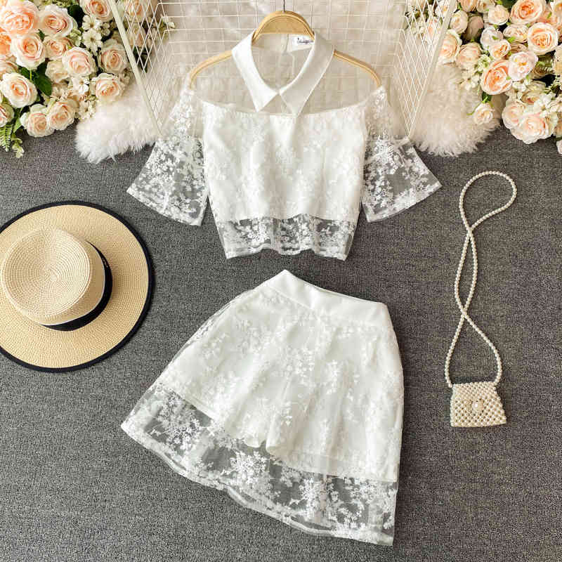 Summer street suit skirt temperament fashion small fragrance age reduction two-piece 210525, White
Summer street suit skirt temperament fashion small fragrance age reduction two-piece 210525, White