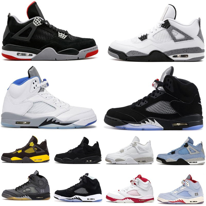 4s Men Basketball Shoes 4 University Blue White Oreo Fire Red Bred 5s Sports Quai 54 Stealth Anthracite 5 Mens Sneakers Trainer Size 7 - 13
4s Men Basketball Shoes 4 University Blue White Oreo Fire Red Bred 5s Sports Quai 54 Stealth Anthracite 5 Mens Sneakers Trainer Size 7 - 13