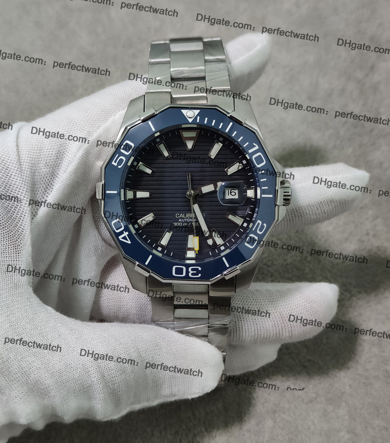 Luxury Mens Automatic Watch Waterproof Ceramic Bezel Blue Dial Calibre 5 Man Sports Watches Sapphire Crystal Stainless Steel Wristwatch, Make waterproof 50m
Luxury Mens Automatic Watch Waterproof Ceramic Bezel Blue Dial Calibre 5 Man Sports Watches Sapphire Crystal Stainless Steel Wristwatch, Make waterproof 50m