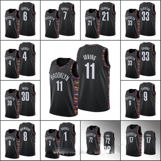 Men Kyrie Irving Kevin Durant\rBrooklyn Taurean Prince 72 Biggie DeAndre Jor dan 2020 City Black\rNets Custom Jersey
Men Kyrie Irving Kevin Durant\rBrooklyn Taurean Prince 72 Biggie DeAndre Jor dan 2020 City Black\rNets Custom Jersey