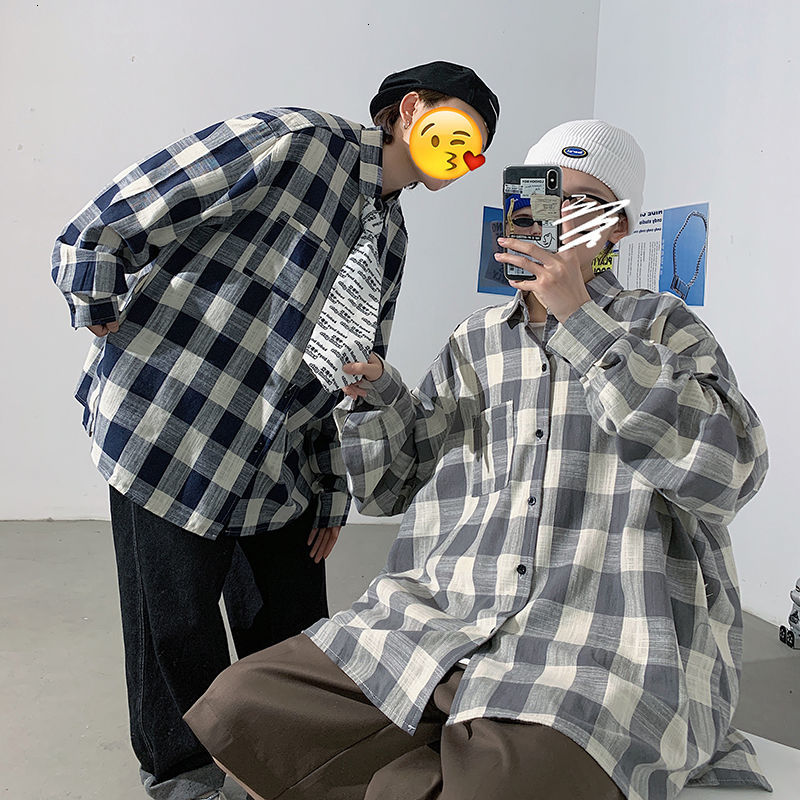 2021 New Men's Hawaiian Long-sleeved Plaid Printing Clothes Shirt Loose Camisa Masculina Streetwear Mens Fashion Shirts M-2xl Uicq, Gray
2021 New Men's Hawaiian Long-sleeved Plaid Printing Clothes Shirt Loose Camisa Masculina Streetwear Mens Fashion Shirts M-2xl Uicq, Gray
