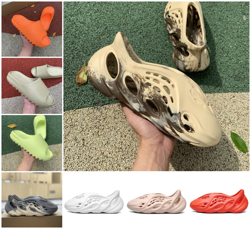 Top Quality Moon Gray foam runner slide slippers men women sandal Ararat Bone Desert Sand RNNR MXT Resin Earth Brown triple black mens slides beach outdoor flip flop, Bubble package bag
Top Quality Moon Gray foam runner slide slippers men women sandal Ararat Bone Desert Sand RNNR MXT Resin Earth Brown triple black mens slides beach outdoor flip flop, Bubble package bag