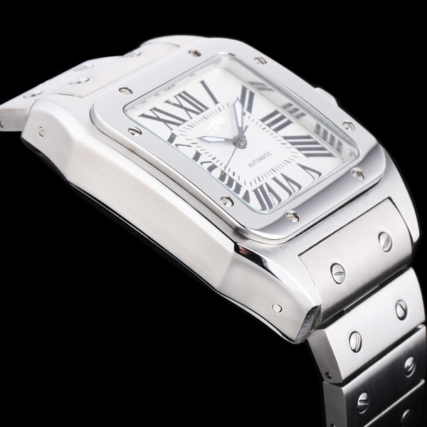 Luxury High Quality 100XL Big Dial S Wristwatches Stainless steel Strap Silver Dial Automatic Machanical Men Watch 35MM Mens Watches, No send watch for shipping
Luxury High Quality 100XL Big Dial S Wristwatches Stainless steel Strap Silver Dial Automatic Machanical Men Watch 35MM Mens Watches, No send watch for shipping